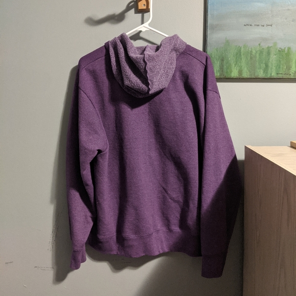 Purple oversized zip up sweater - Picture 5 of 8